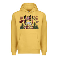 Antique Gold little miss Premium Hoodie - SublimationCraftShop
