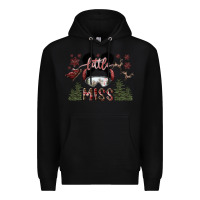 Black little miss Premium Hoodie - SublimationCraftShop