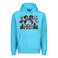 Ocean Blue little miss Premium Hoodie - SublimationCraftShop