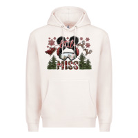 Pale Pink little miss Premium Hoodie - SublimationCraftShop