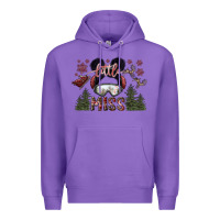 Purple little miss Premium Hoodie - SublimationCraftShop
