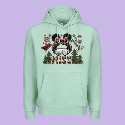 Little Miss Premium Hoodie Designed By Sublimationcraftshop
