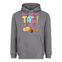 Storm dear parents tag youre it teacher Heavyweight Hoodie - JahusDesignShop