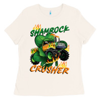 Bone Shamrock crusher St. Patrick's Day Ladies Tee - CowGirlArtShop