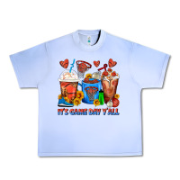 Grape Ice It's Game Day Y'all Basketball Coffee Cups Urban Heavy Tee - FaDigitalArtStudio