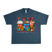Midnight Navy It's Game Day Y'all Basketball Coffee Cups Urban Heavy Tee - FaDigitalArtStudio
