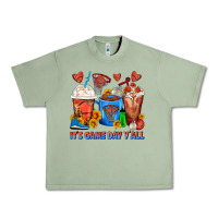 Oil Green It's Game Day Y'all Basketball Coffee Cups Urban Heavy Tee - FaDigitalArtStudio