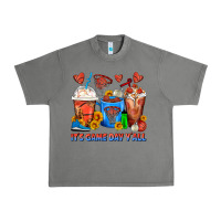 Tornado It's Game Day Y'all Basketball Coffee Cups Urban Heavy Tee - FaDigitalArtStudio