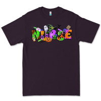 Plum halloween nurse Premium Tee - CowGirlArtShop