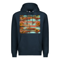 Navy sunflower Premium Hoodie - Jasminsmagicworld