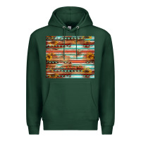 Sports Green sunflower Premium Hoodie - Jasminsmagicworld