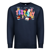 Navy test day Premium Sweatshirt - JahusDesignShop