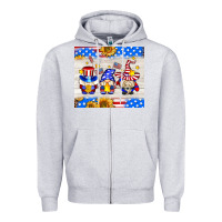American Gnomes Zipper Hoodie | Teevron