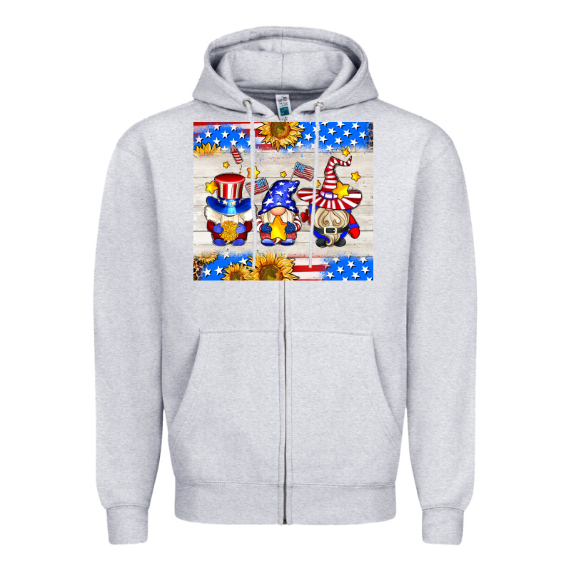 American Gnomes Zipper Hoodie by AdoDesignShop | Teevron