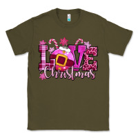 Army Green love christmas pink Classic Tee - CowGirlArtShop
