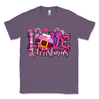 Lavender love christmas pink Classic Tee - CowGirlArtShop