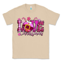 Mushroom love christmas pink Classic Tee - CowGirlArtShop