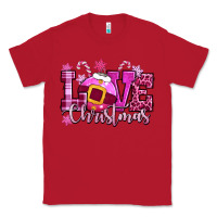 Red love christmas pink Classic Tee - CowGirlArtShop