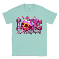 Seafoam love christmas pink Classic Tee - CowGirlArtShop