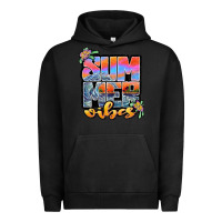 Pigment Black sum mer vibes Urban Hoodie - JahusDesignShop