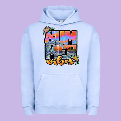 Sum Mer Vibes Urban Hoodie Designed By Jahusdesignshop