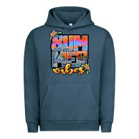 Pigment Midnight Navy sum mer vibes Urban Hoodie - JahusDesignShop