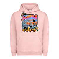 Pigment Salmon sum mer vibes Urban Hoodie - JahusDesignShop