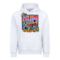 White sum mer vibes Urban Hoodie - JahusDesignShop