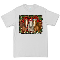 Dove Grey Christmas horses Premium Tee - RanaPortraitStore