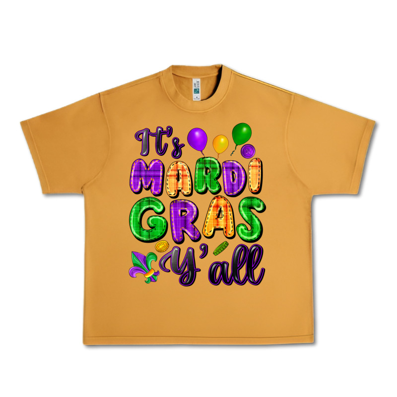 It's Mardi Gras Y'all Urban Heavy Tee by FaDigitalArtStudio | Teevron
