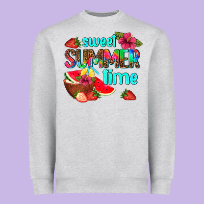 Sweet Summer Time Heavyweight Sweatshirt Designed By Adodesignshop