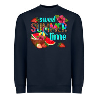 Navy sweet summer time Heavyweight Sweatshirt - AdoDesignShop