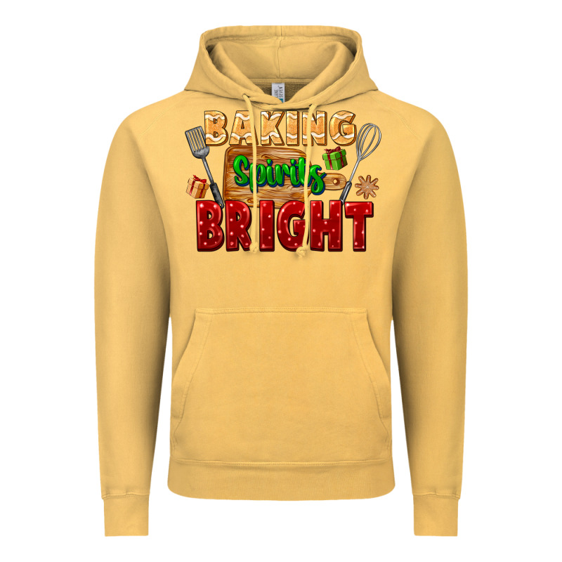 Baking Spirits Bright Vintage Hoodie by FaDigitalArtStudio | Teevron