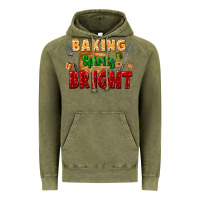 Vintage Olive baking spirits bright Vintage Hoodie - FaDigitalArtStudio