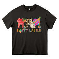 Asphalt Happy Easter Dental Heavy Core Tee - HowdyJamesFarm
