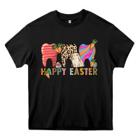 Black Happy Easter Dental Heavy Core Tee - HowdyJamesFarm