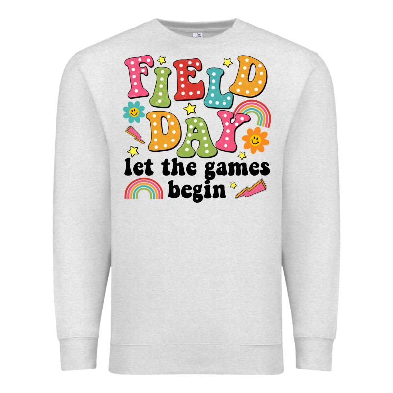 Field Day Let The Games Begin Premium Sweatshirt by JahusDesignShop | Teevron