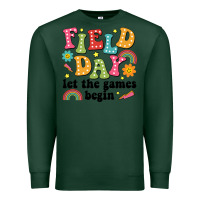 Sports Green field day let the games begin Premium Sweatshirt - JahusDesignShop