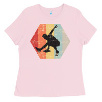 Bubblegum Pink Ultimate Frisbee Catch Ladies Tee - artisFamous