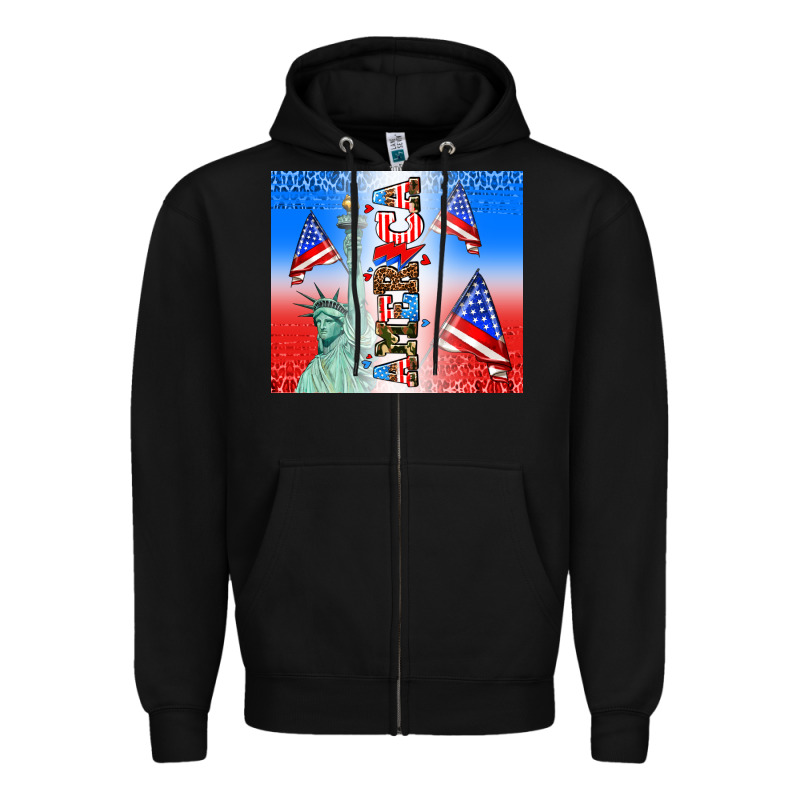 American Flag  And America Zipper Hoodie by AdoDesignShop | Teevron