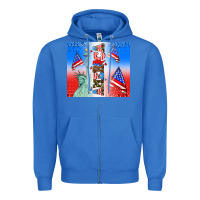 True Royal american flag  and america Zipper Hoodie - AdoDesignShop