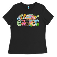 Happy Easter Easter Day Ladies Tee | Teevron