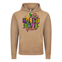 Vintage Coffee mardi gras queen Vintage Hoodie - FaDigitalArtStudio