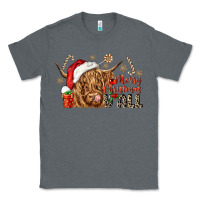 Charcoal Heather merry christmas yall Classic Tee - CowGirlArtShop