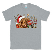 Heather Grey merry christmas yall Classic Tee - CowGirlArtShop