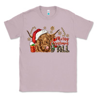 Lilac merry christmas yall Classic Tee - CowGirlArtShop