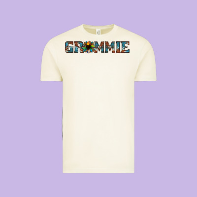 Grammie Cowhide Sunflower 1 Vintage Tee Designed By Jasminsmagicworld