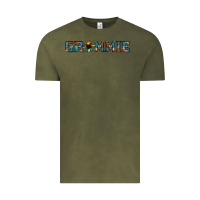 Vintage Olive grammie cowhide sunflower 1 Vintage Tee - Jasminsmagicworld