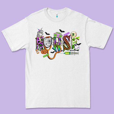 Halloween Nurse Premium Tee Designed By Cowgirlartshop