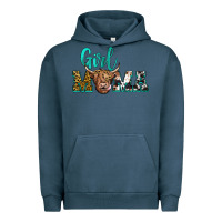 Pigment Midnight Navy girl mama Urban Hoodie - JahusDesignShop